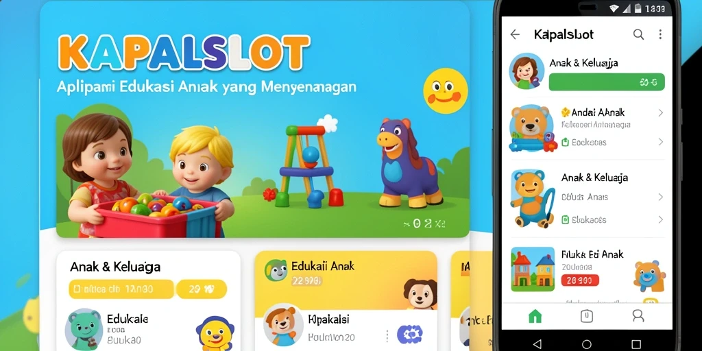 Tampilan antarmuka KAPALSLOT yang edukatif dan interaktif.