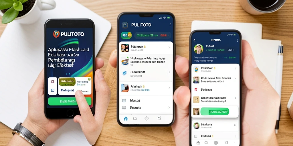 Antarmuka PULITOTO yang interaktif dan ramah pengguna untuk belajar.